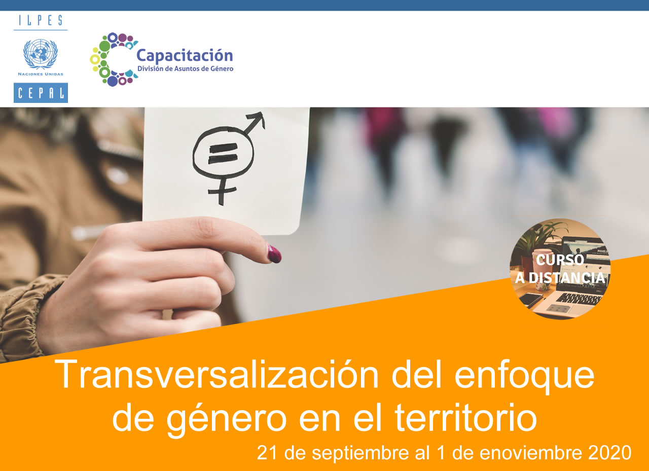 Imagen del curso Transversalización del enfoque de género en el territorio