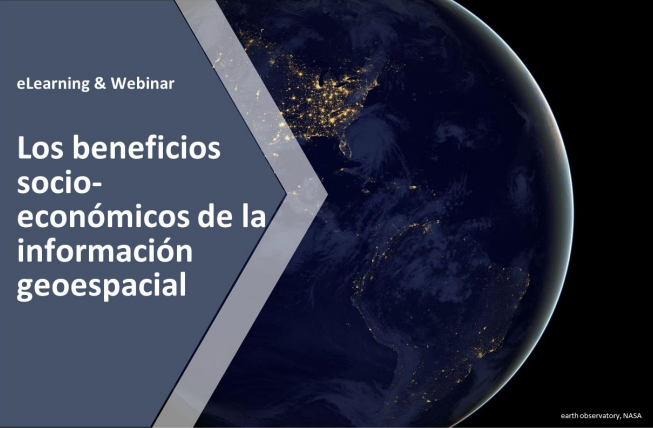 Beneficios socioeconómicos de la información geoespacial