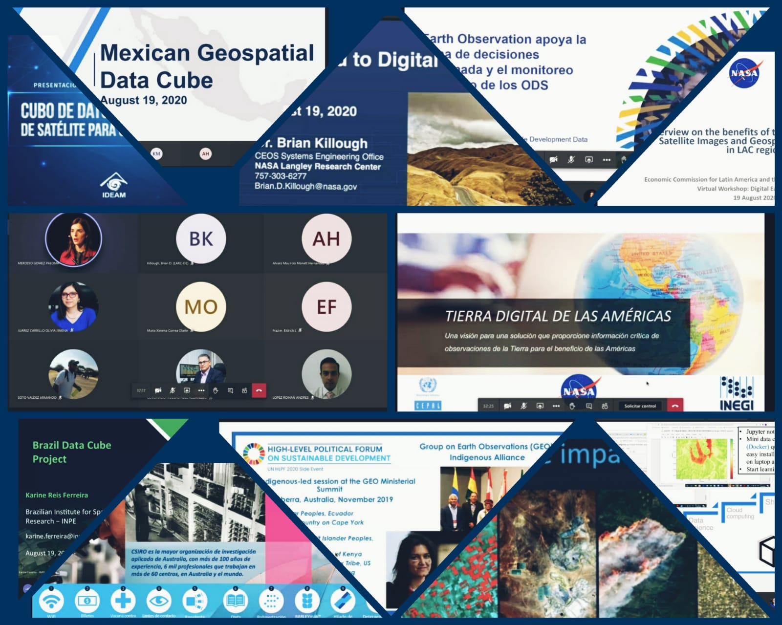 Mexican Geospatial Data Cube