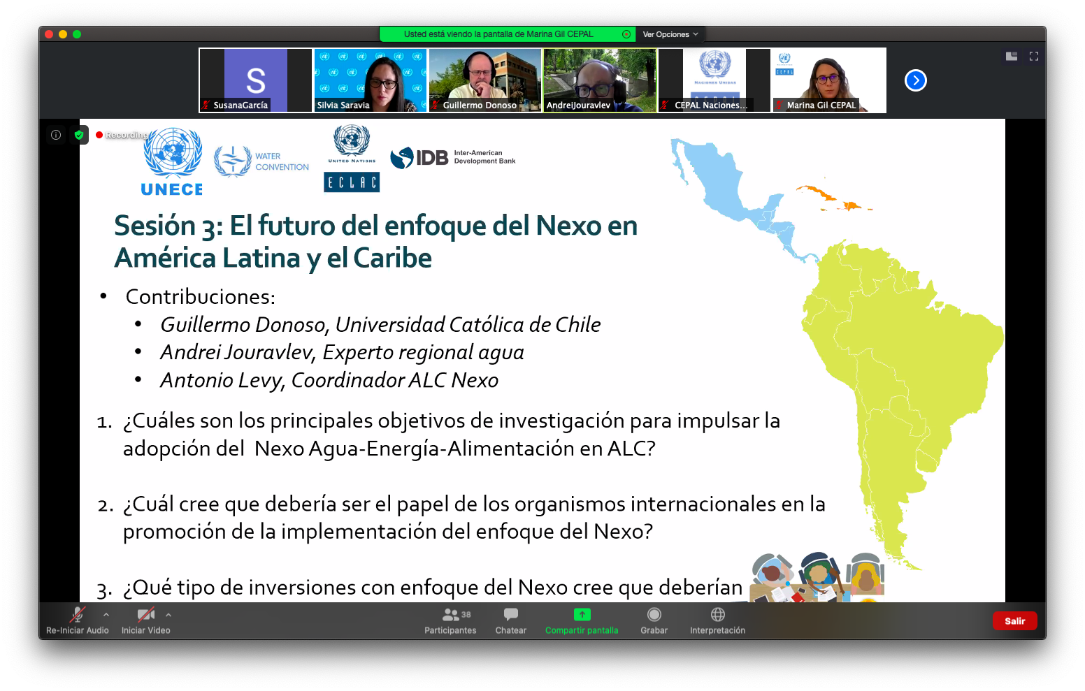 El futuro del enfoque del Nexo en América Latina y el Caribe