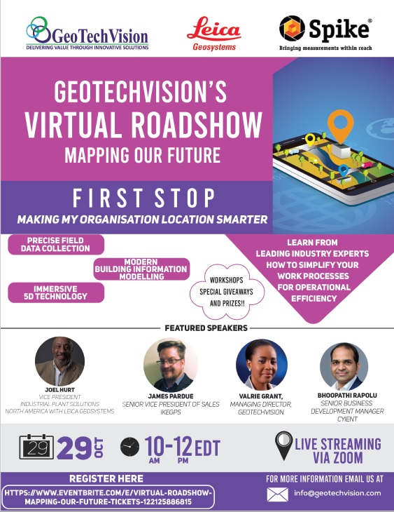 Geotechvision's Virtual Roadshow