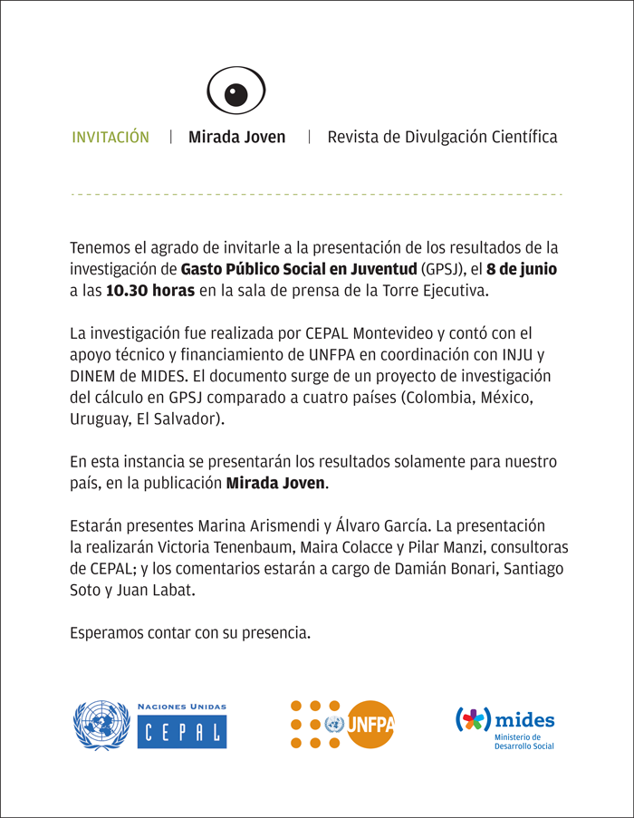 Invitación al evento