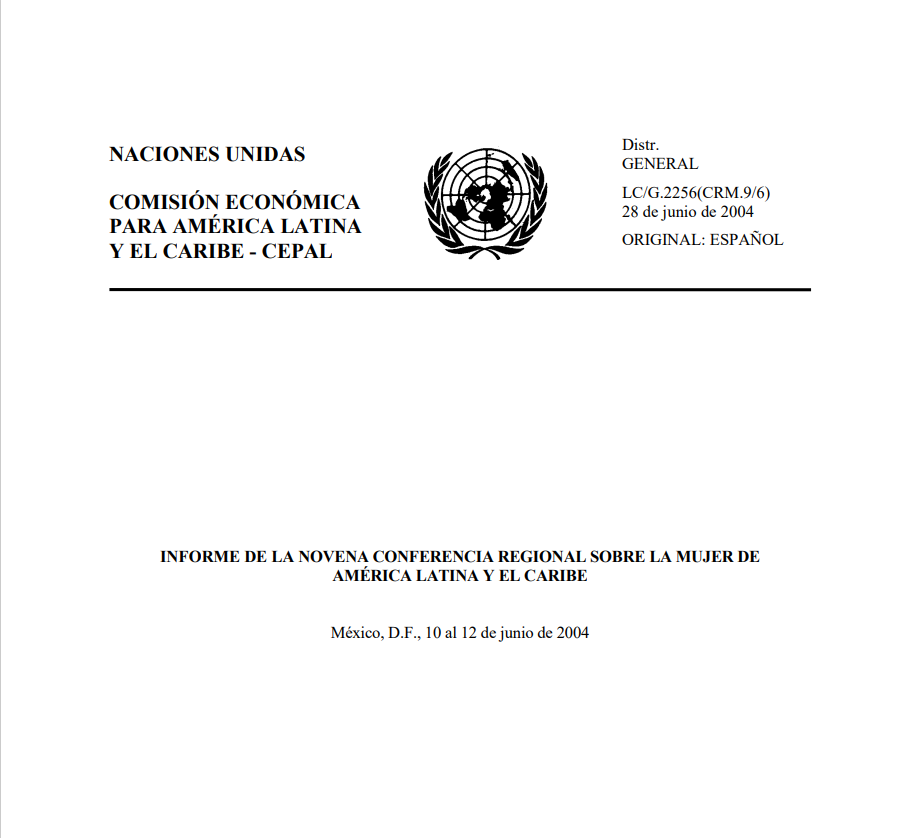 Novena Conferencia Regional sobre la Mujer de América Latina y el Caribe