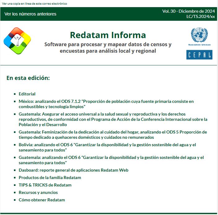 Redatam informa 2024