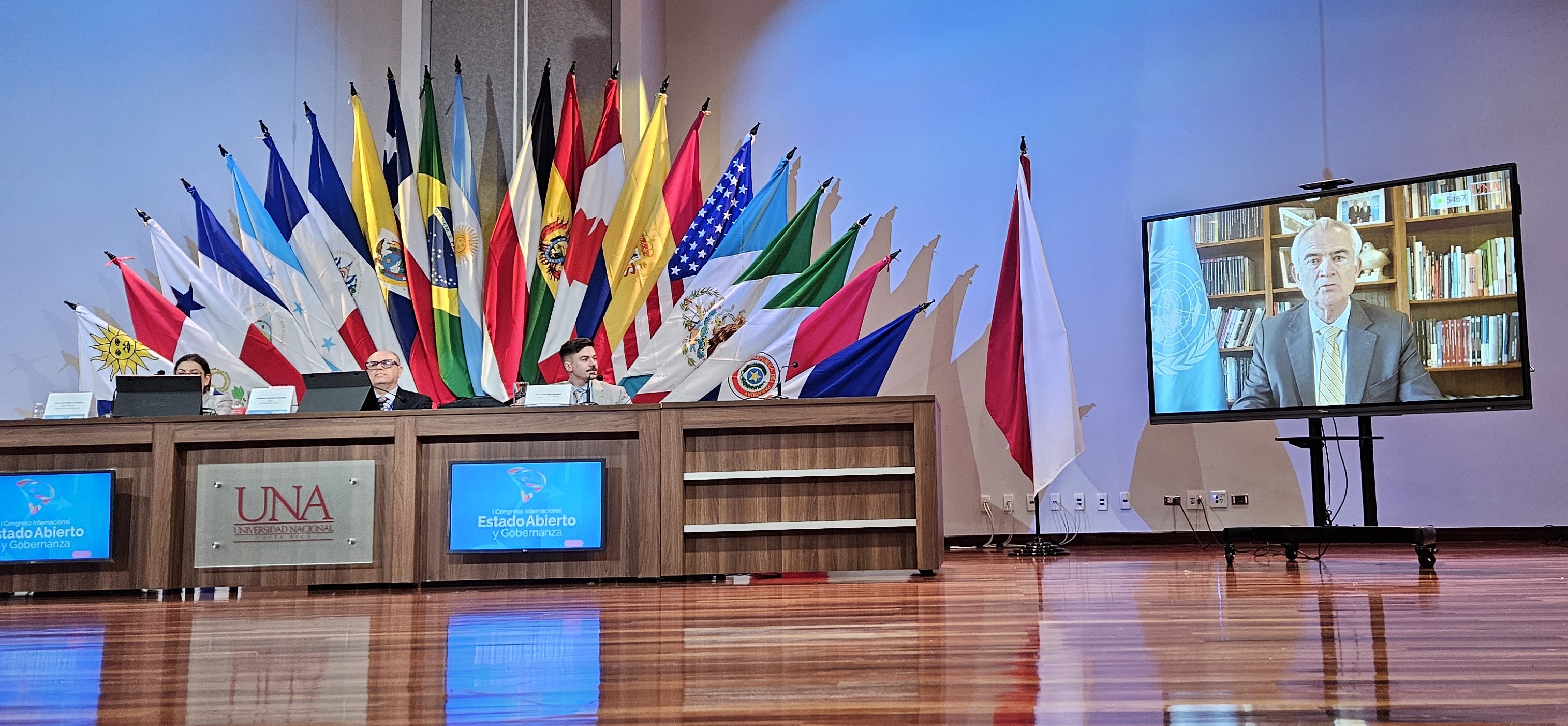 José Manuel Salazar-Xirinachs, Secretario Ejecutivo de la CEPAL, participó en la inauguración del Primer Congreso Internacional de Estado Abierto y Gobernanza.