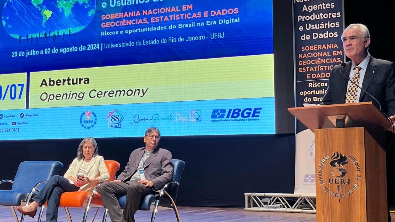 José Manuel Salazar-Xirinachs, Secretario Ejecutivo de la CEPAL, durante la inauguración de la conferencia.