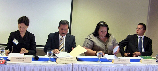 Taller nacional de Políticas nacionales integradas y sostenibles de logística, movilidad y eficiencia energética. Tegucigalpa, Honduras del 18 al 20 de Noviembre 2014.