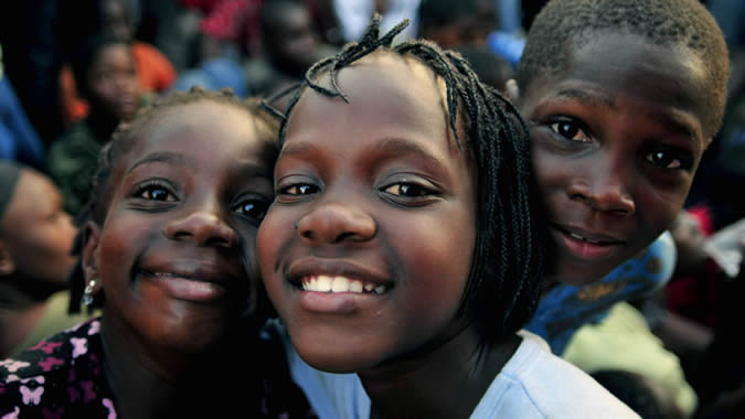 criança do Haiti