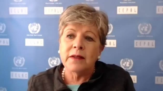 Alicia Bárcena, Executive Secretary of ECLAC