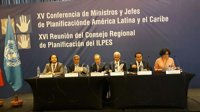 XV Conferencia de Ministros y Jefes de Planificación de América Latina y el Caribe.