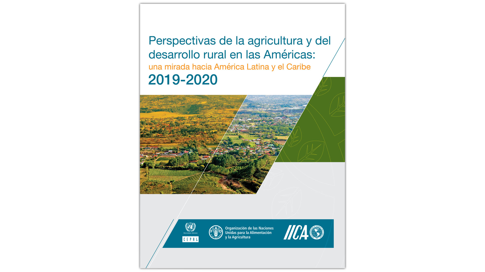 Portada informe CEPAL FAO IICA