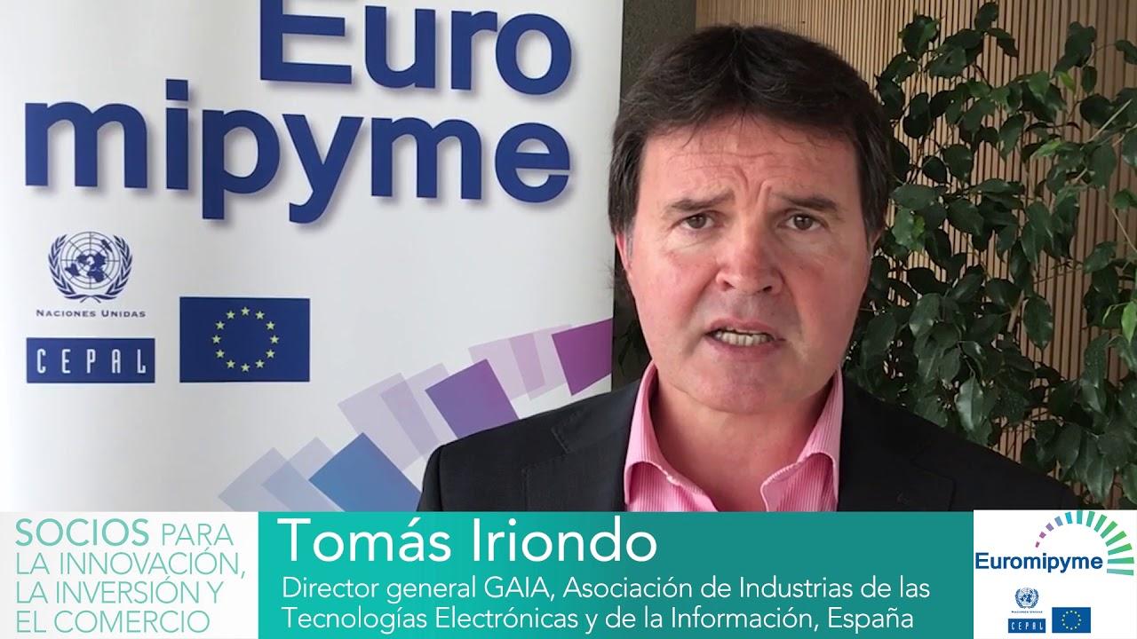 Seminario Euromipyme –Entrevista a Tomás Iriondo, Director General GAIA, España.