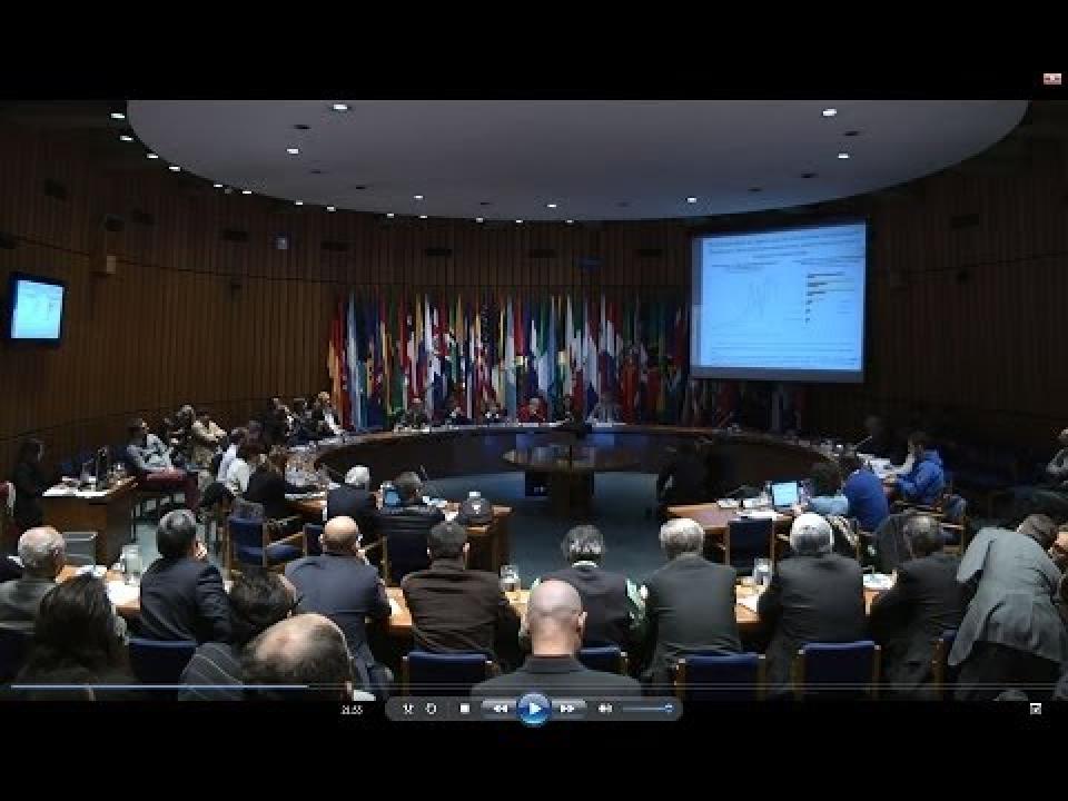 Presentación del informe sobre inversión extranjera directa