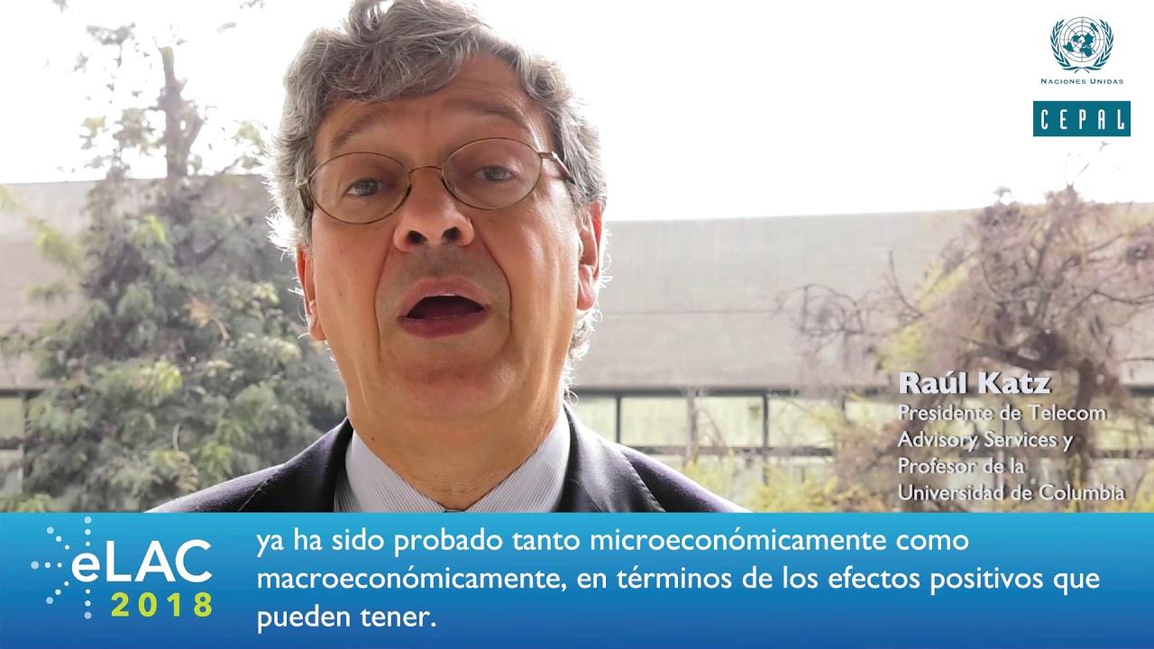 Reunión preparatoria Sexta Conferencia eLAC – Entrevista a Raúl Katz, Prof. Universidad de Columbia