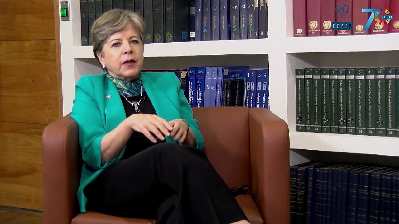 Alicia Bárcena explica el Foro de los Países sobre el Desarrollo Sostenible