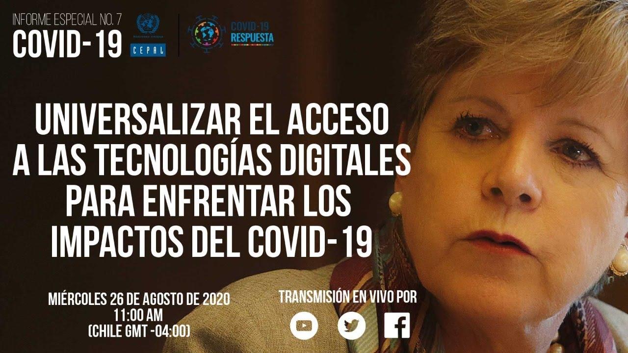 Universalizar el acceso a las tecnologías digitales para enfrentar los impactos del COVID-19