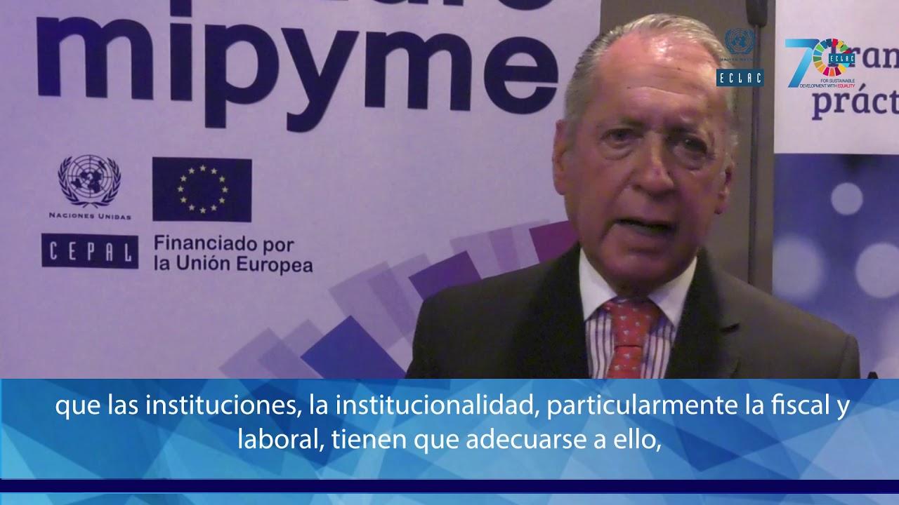 Seminario MIPYME 2018 - Entrevista a Daniel Funes de Rioja (CEPAL)