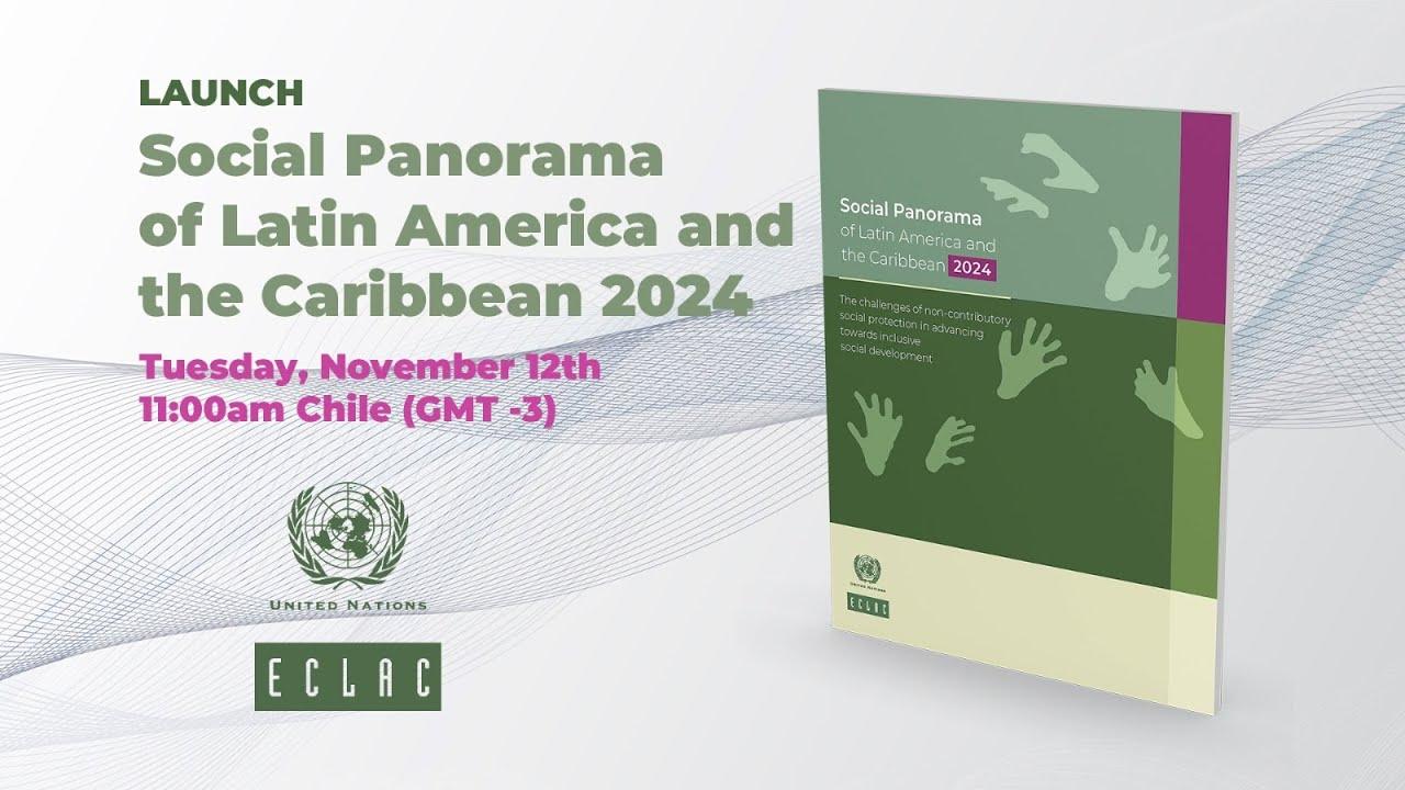 Launch of Social Panorama of Latin America and the Caribbean 2024