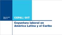 Portada documento CEPAL-OIT