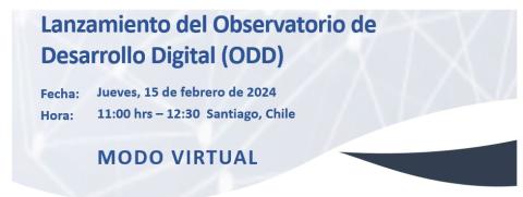 Observatorio de  Desarrollo Digital (ODD)